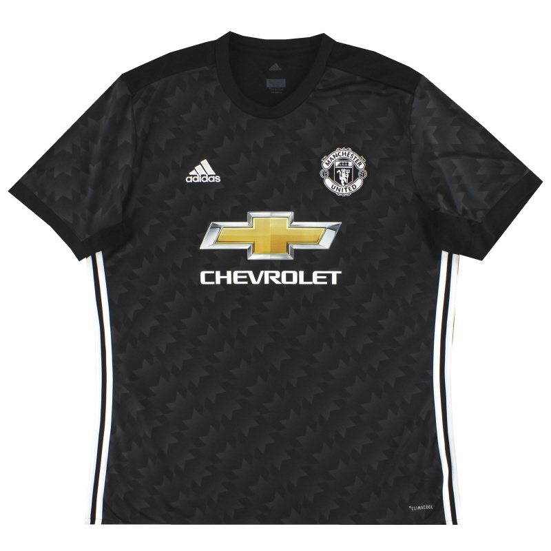 2017-18 Manchester United adidas uitshirt *Mint* M - BS1217