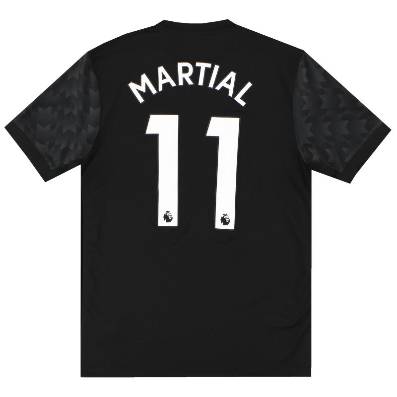 2017-18 Manchester United adidas Away Shirt Martial #11 M - BS1217