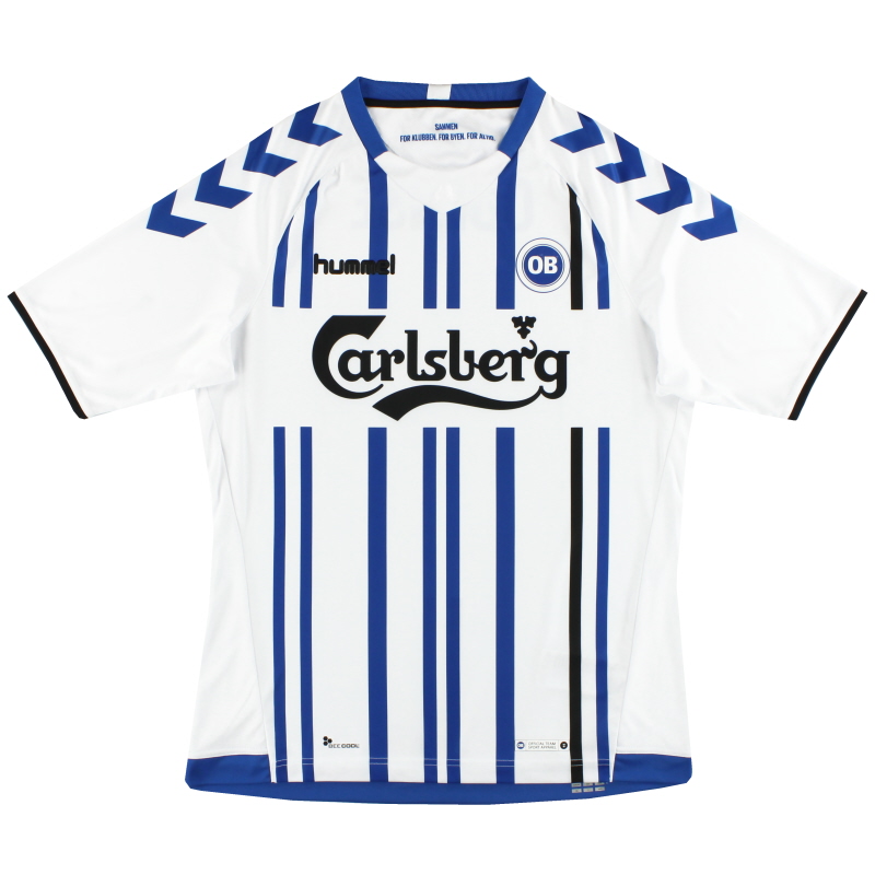 2017-18 Odense BK Hummel Home *As New* 03-780