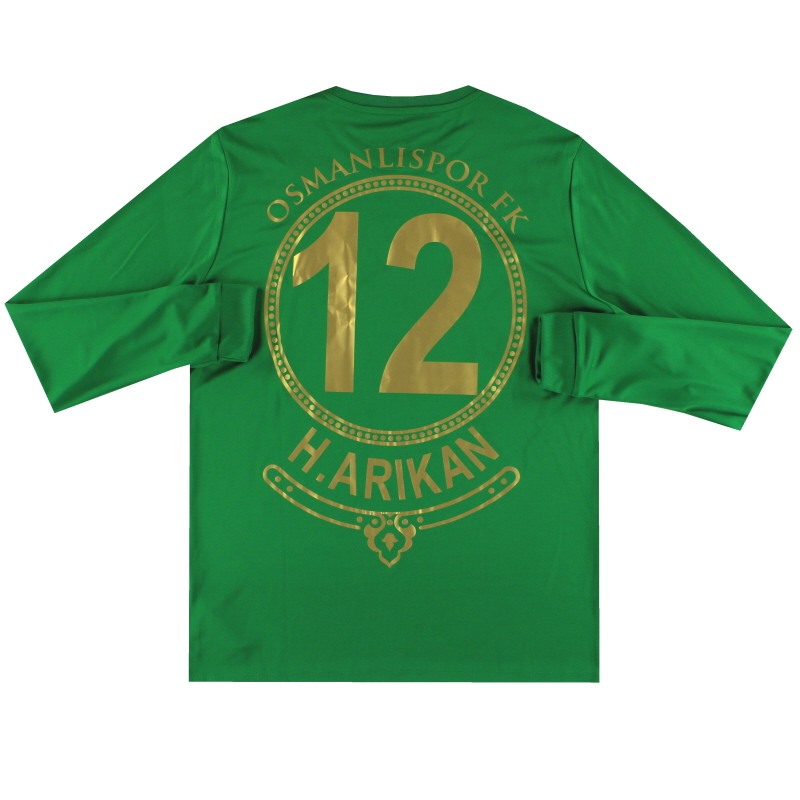 2017-18 Osmanlispor Nike Match Issue GK Shirt H. Arikan #12 *As New* XL