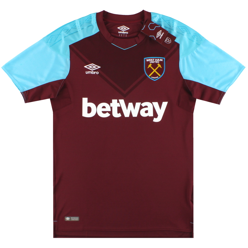 2017-18 West Ham Umbro Home Shirt *BNIB* - 77512U