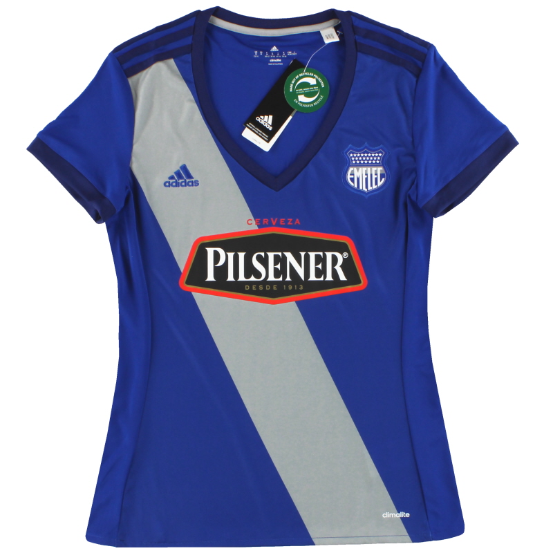 2017 Emelec adidas Home Shirt *BNIB* Womens XS