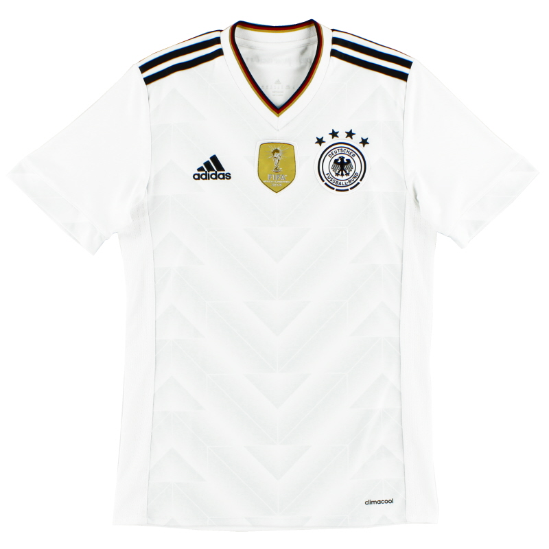 2017 Germany adidas Confederations Cup Home Shirt *Mint* M - B47873