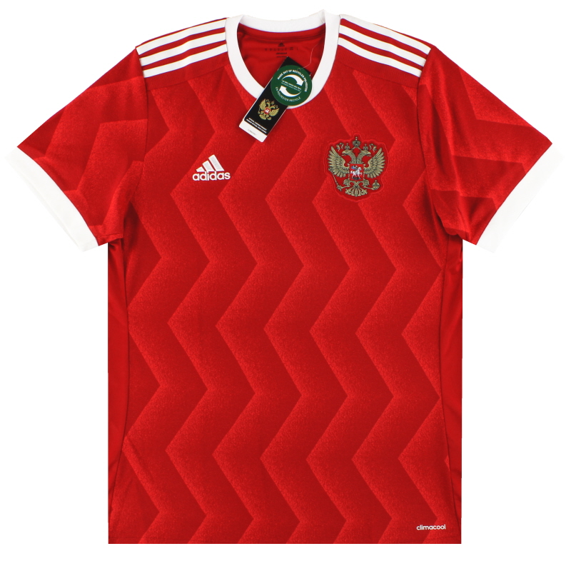 Perspicaz pimienta callejón Camiseta de la 2017a equipación de la Copa Confederaciones adidas Rusia  6593 * BNIB * M BRXNUMX