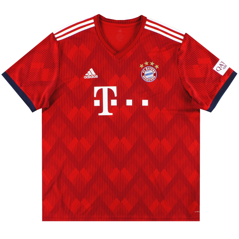 2018-19 Bayern Munich adidas Home Shirt *Mint* XXL - CF5433