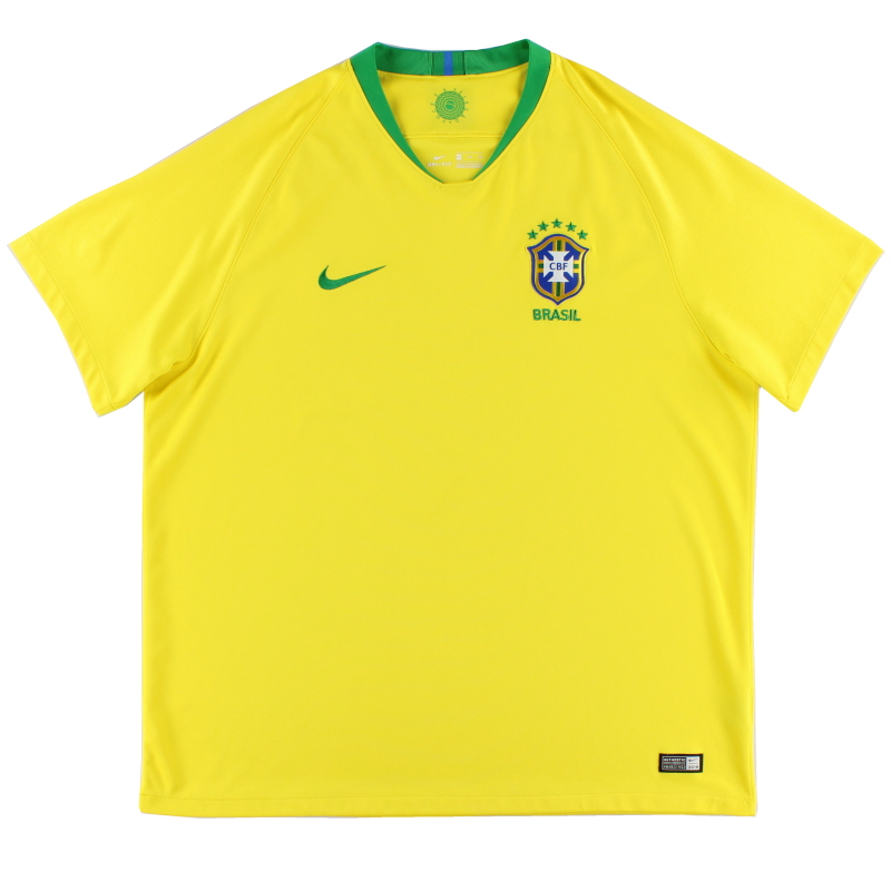 2018-19 Brazil Home Shirt XL - 893856-749