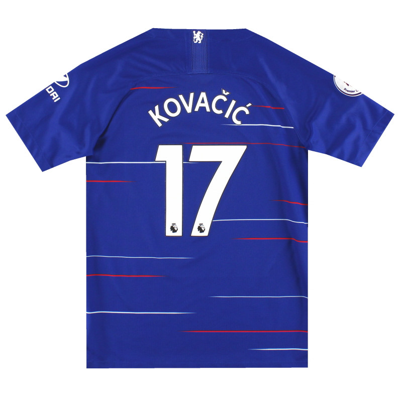 Kemeja Kandang Chelsea Nike 2018-19 Kovacic #17 L.Boys - 919252-496