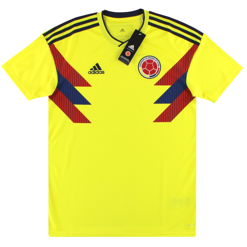 2018-19 Colombia adidas Home Shirt *w/tags* S - CW1526