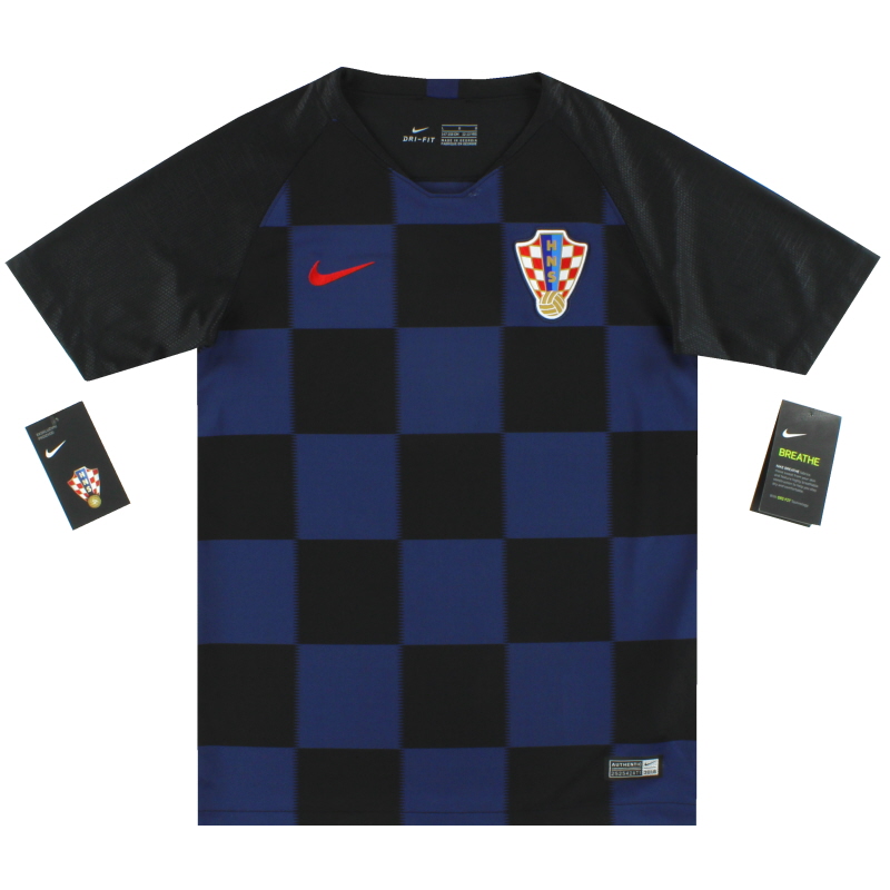 Croacia 2018-19 Nike Visitante *con etiquetas* L.Boys 893979-010