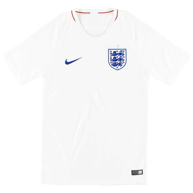 2018-19 England Nike Home Shirt S - 893868-100