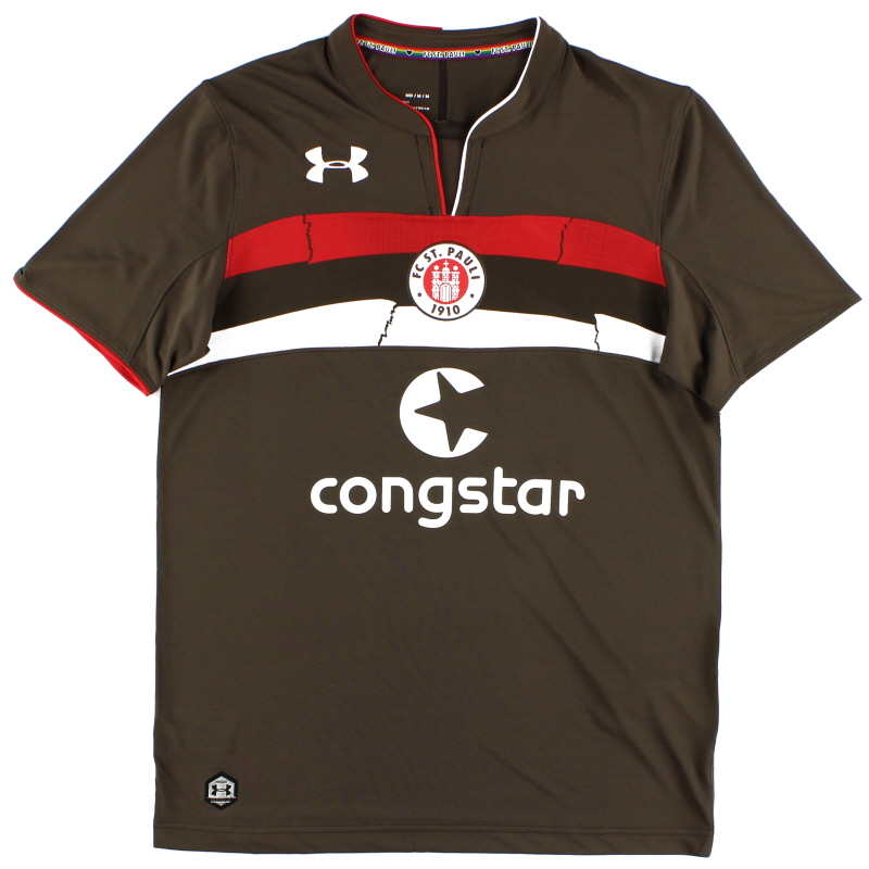 2018-19 FC St. Pauli Under Armour Home Shirt *As New* L