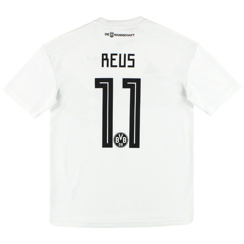 2018-19 Germany adidas Home Shirt Reus #11 XL.Boys - BQ8460