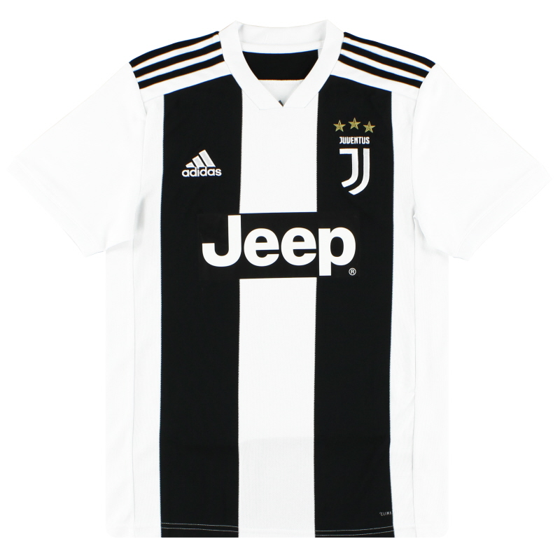 Juventus Jersey 2018/19 Home LARGE Shirt Mens Maglia Football Soccer Adidas  ig93