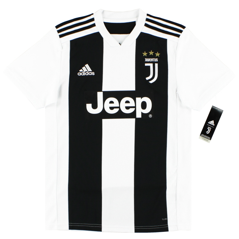 2018-19 Juventus adidas Home Shirt  *BNIB* L.Boys