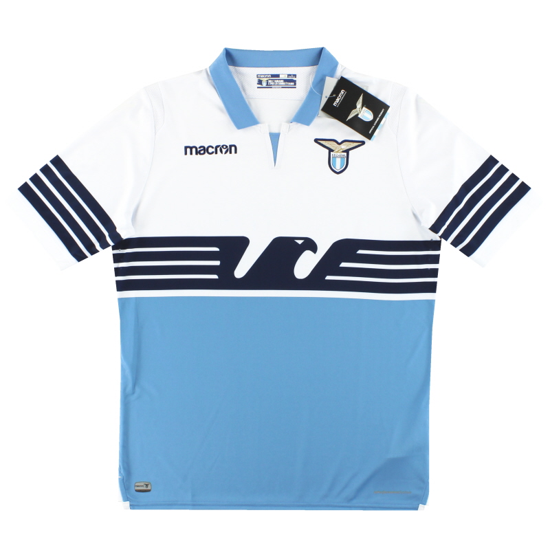 2018-19 Lazio Macron Home Shirt *BNIB* XL.Boys - 58023816