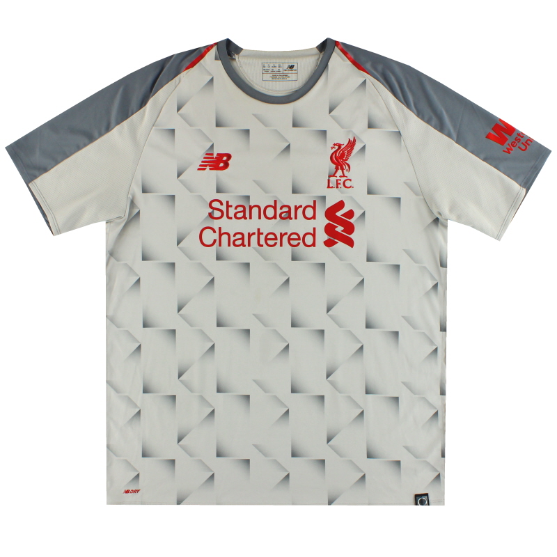 Incessant Vest Clancy 2018-19 Liverpool New Balance Trzecia koszulka S MT830032