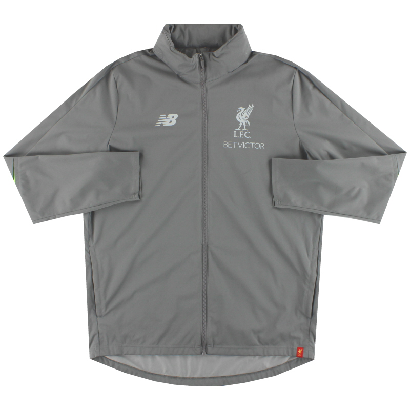 2018-19 Liverpool New Balance giacca leggera con cappuccio L