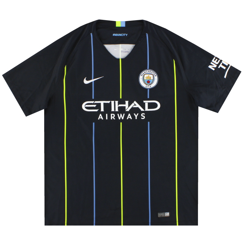 2018-19 Manchester City Nike Away Shirt XL - 919002-476