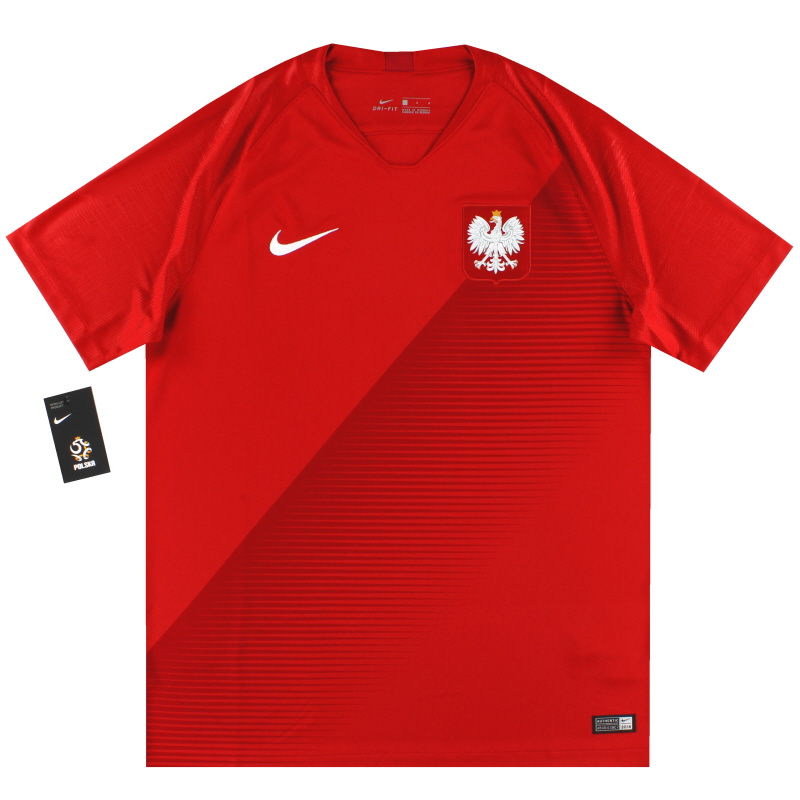 Maglia Polonia Nike Away 2018-19 *con etichette* M - 893892-611