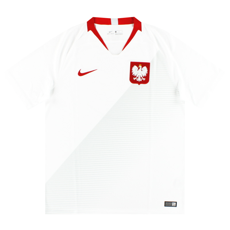 2018-19 Poland Nike Home Shirt *As New* M - 893893-100