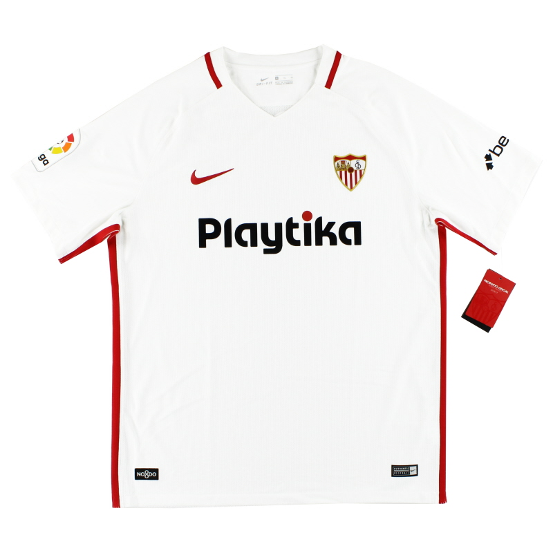 2018-19 Sevilla Nike Home Shirt *BNIB* XS.Boys - 6765564523743