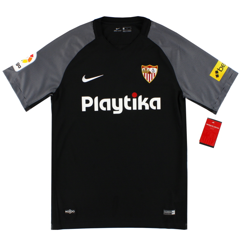 Cuerda piso Generalmente 2018-19 Sevilla Nike Third Shirt * BNIB * M.Boys