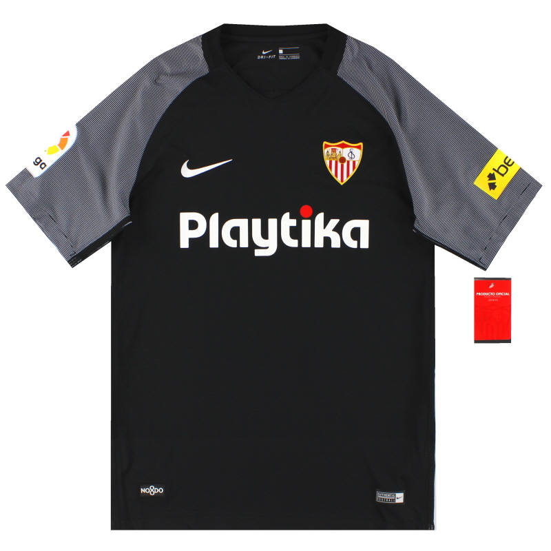importante oscuro operador Camiseta de la tercera equipación del Sevilla 2018-19 * BNIB * 833017-010