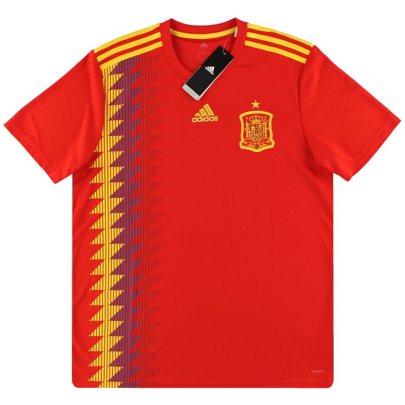 2018-19 Spain adidas Home Shirt *w/tags* XL