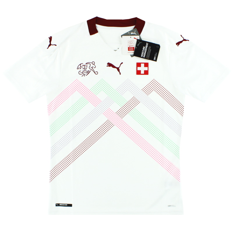 2020-21 Switzerland Puma Away Shirt *w/tags*  - 756478-02