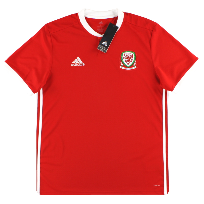 2018-19 Wales adidas Home Shirt *BNIB* XL