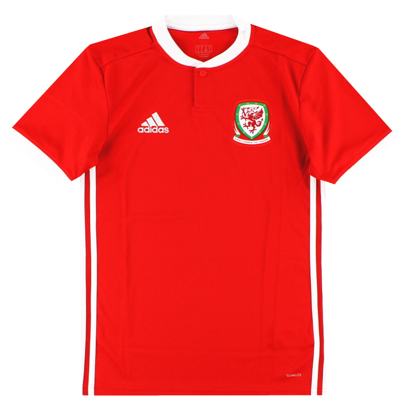 2018-19 Wales adidas Home Shirt *As New* XS