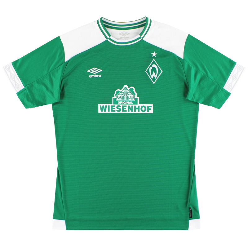 2018-19 Werder Bremen Umbro Home Shirt *As New* L - 79149U