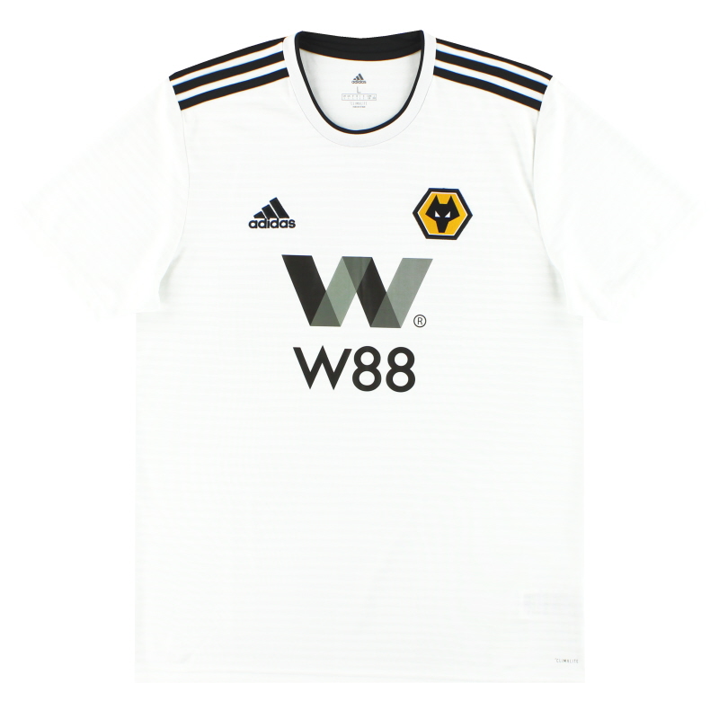 2018-19 Wolves adidas Away Shirt L - CF0682