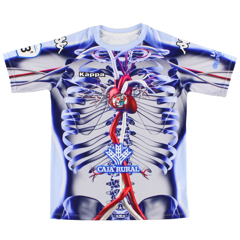 2018-19 Zamora CF Kappa ’Human Circulatory’ Goalkeeper Shirt *As New* M