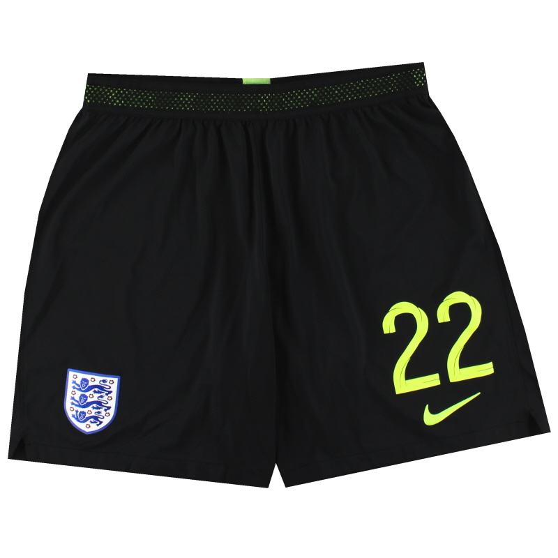 2018-20 England Nike Player Issue Goalkeeper Shorts #22 *As New* L - 910369-010