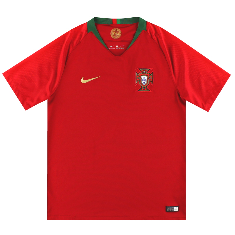 2018 Portugal Nike Home Shirt L - 893877-687