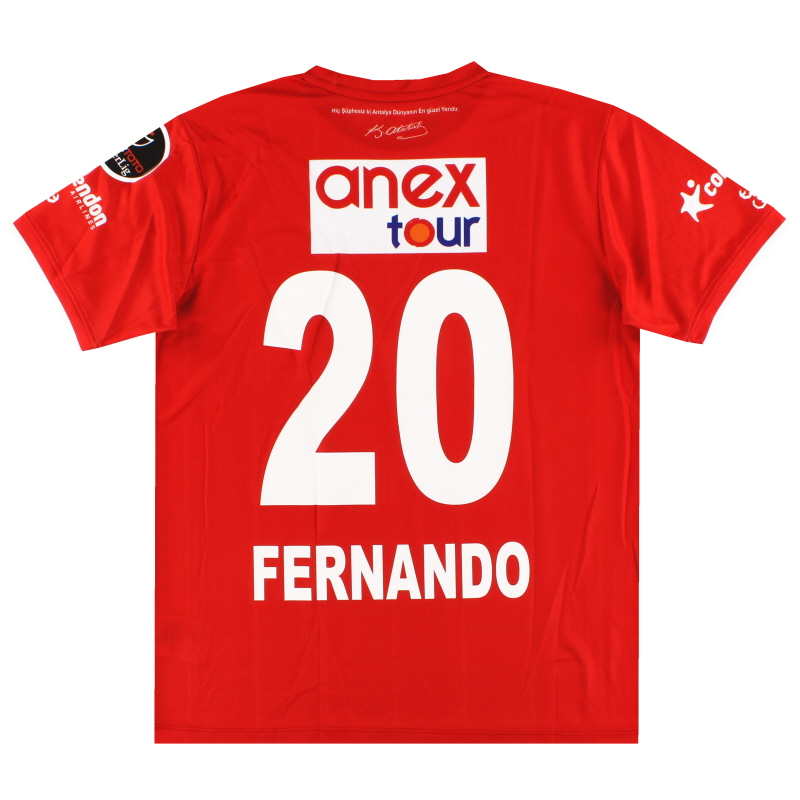 Terza maglia numero giocatore Antalyaspor 2021-22 Fernando #20 L