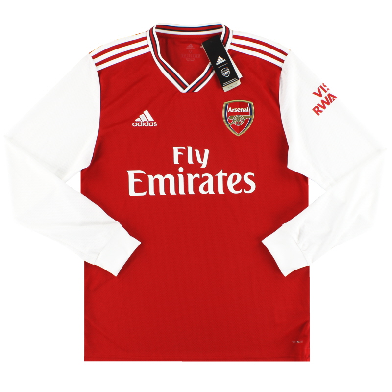 2019-20 Arsenal adidas Home Shirt *w/tags* L/S M - EH5645