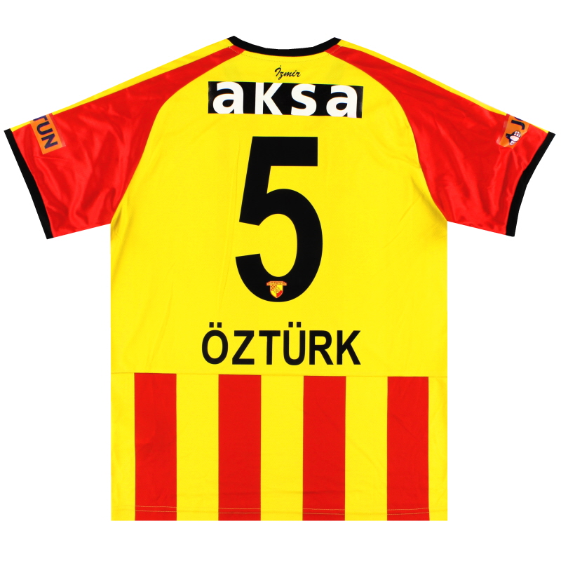 2019-20 Goztepe Puma Player Issue Home Shirt Ozturk #5 *As New* L