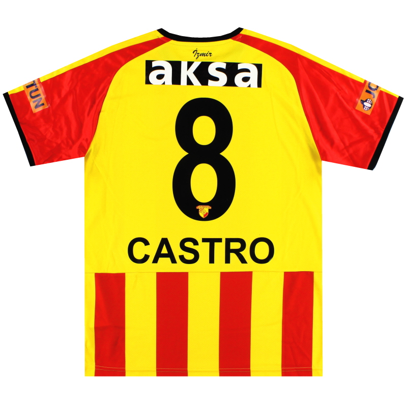 2019-20 Goztepe Puma Player Issue Home Shirt Castro #8 *As New* M