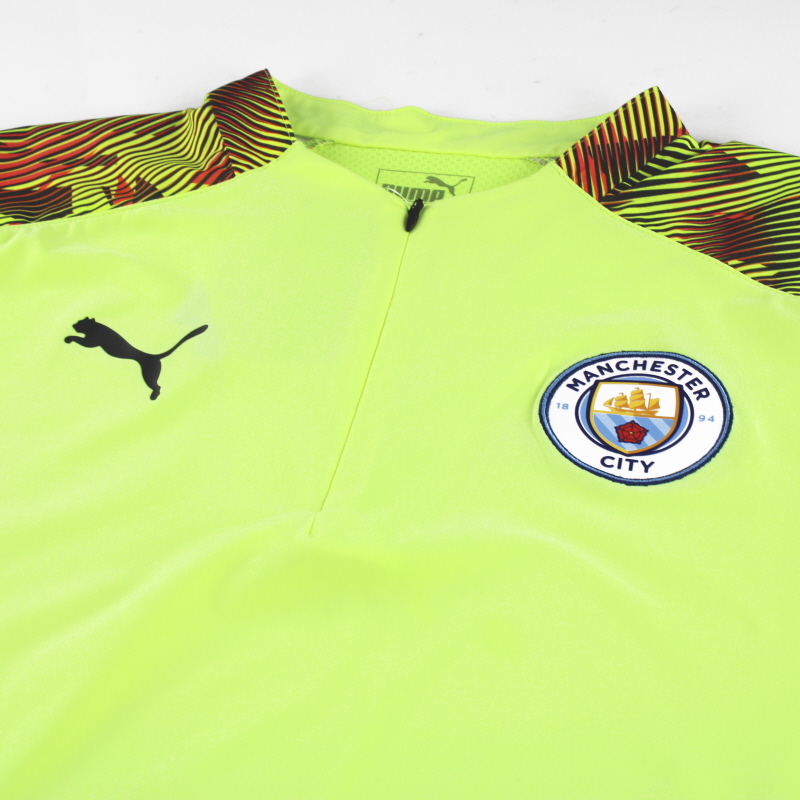2019-20 Manchester City Puma 1/4 Zip Training Jacket *BNIB* S 755819-19