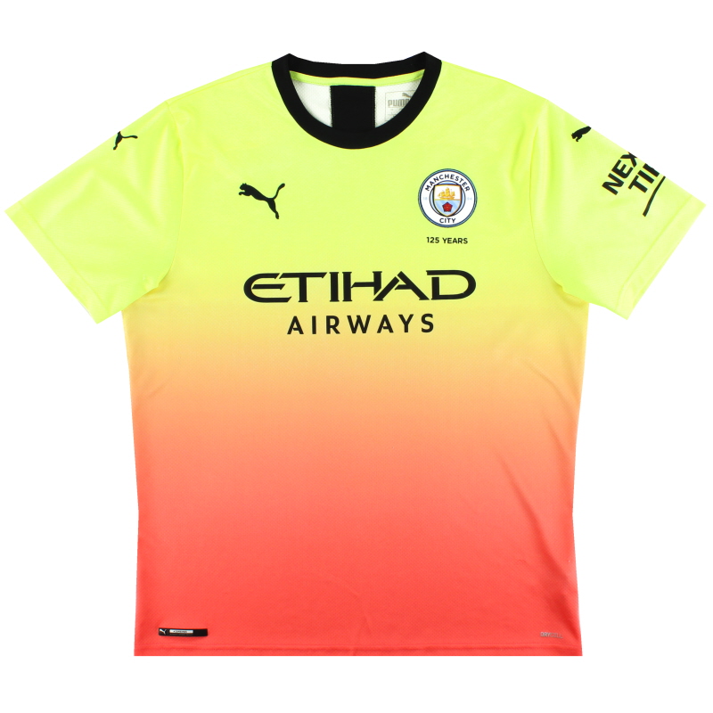 2019-20 Manchester City Puma '125 Years' Third Shirt L - 755594-03