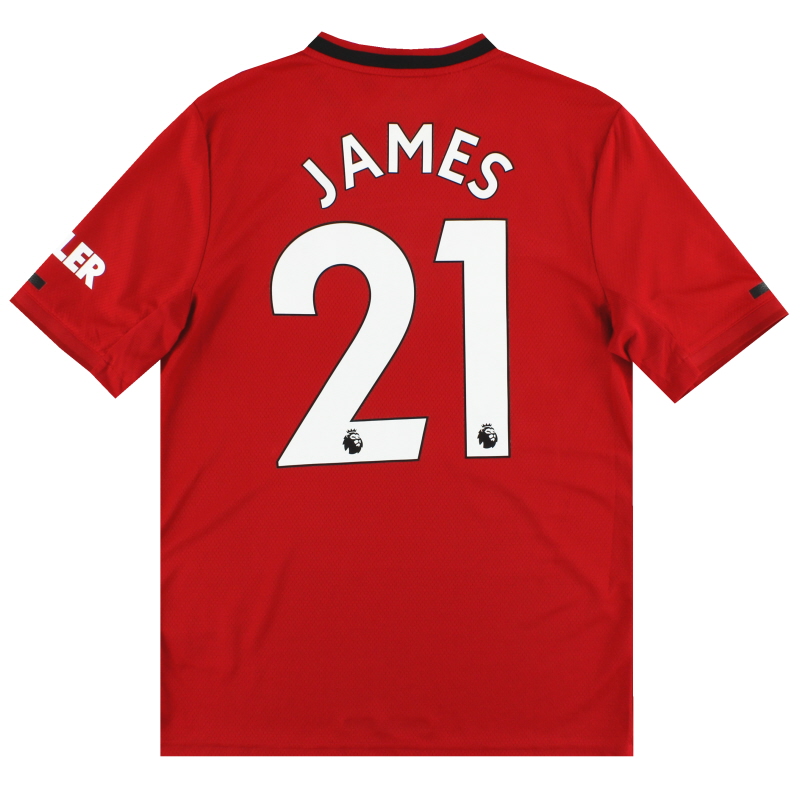 2019-20 Manchester United adidas Home Shirt James #21 *Mint* XL.Boys