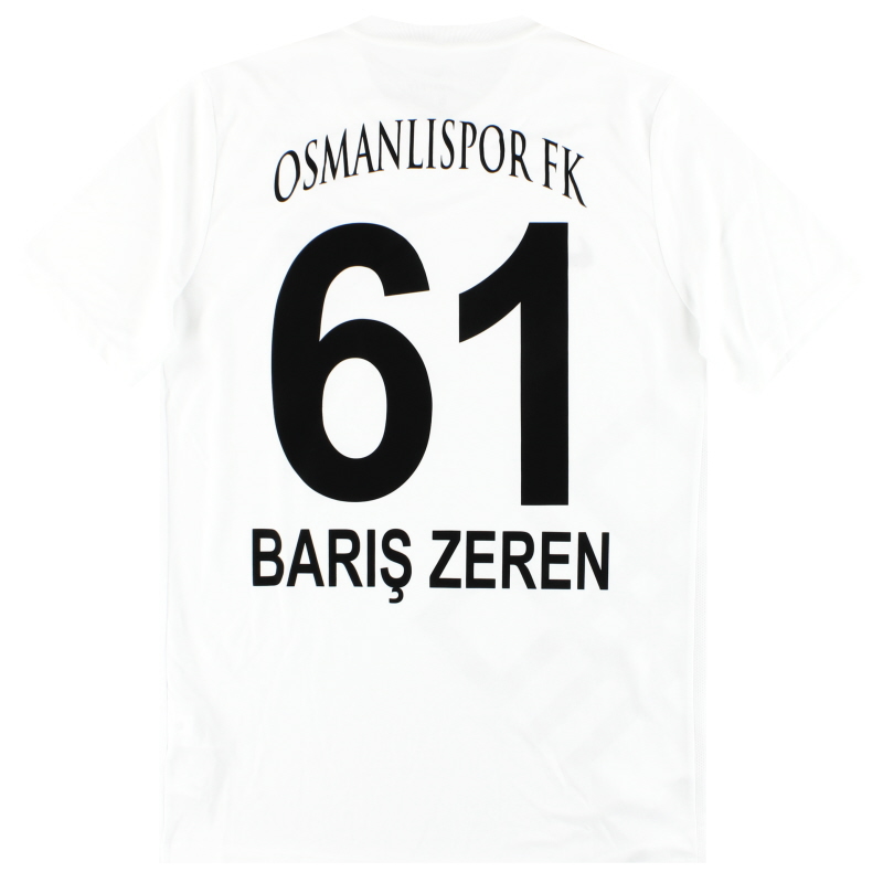 2019-20 Osmanlispor Nike Third Shirt Baris Zeren #61 *As New* M