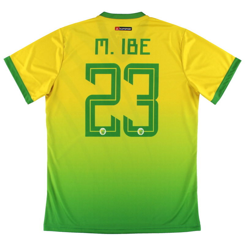 2019-20 Plateau United Kapspor Player Issue Home Shirt M.Ibe #23 *w/tags* L 