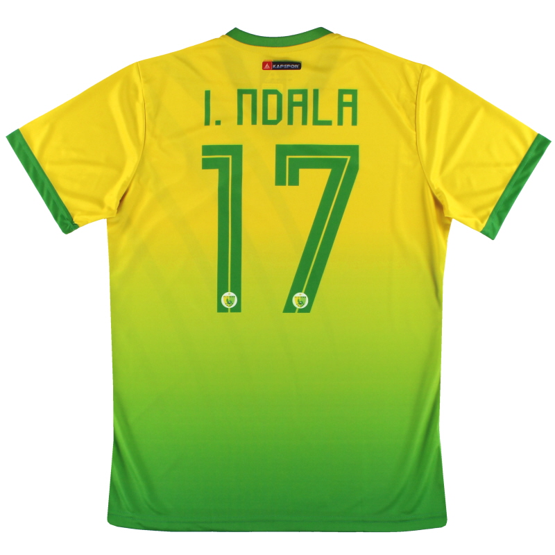 2019-20 Plateau United Kapspor Player Issue Home Shirt I.Ndala #17 *w/tags* L