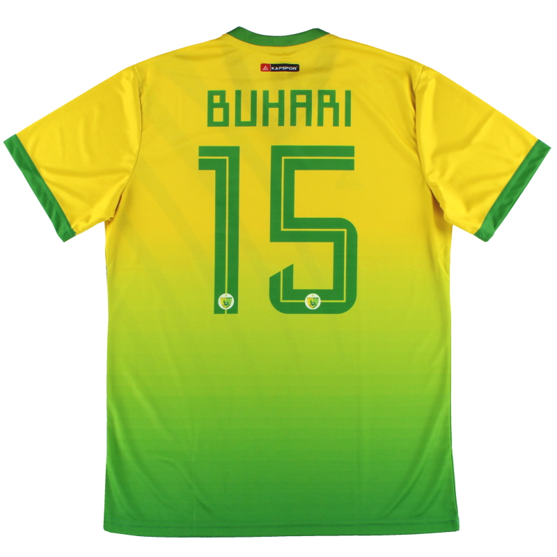 2019-20 Plateau United Kapspor Player Issue Home Shirt Buhari #15 *w/tags* L