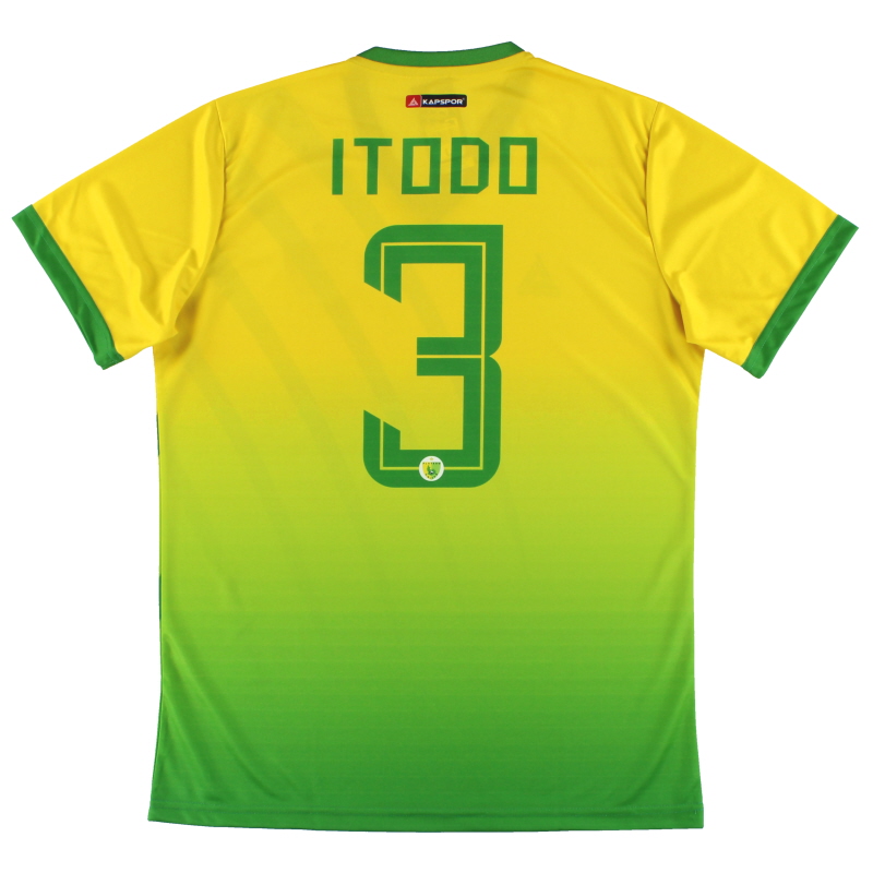 2019-20 Plateau United Kapspor Player Issue Home Shirt Itodo #3 *w/tags* L