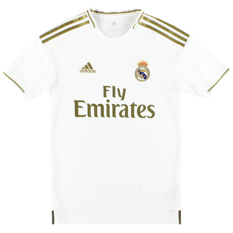Useless Rationalization Wonder 2019-20 Real Madrid adidas Home Shirt *Mint* XS DW4433