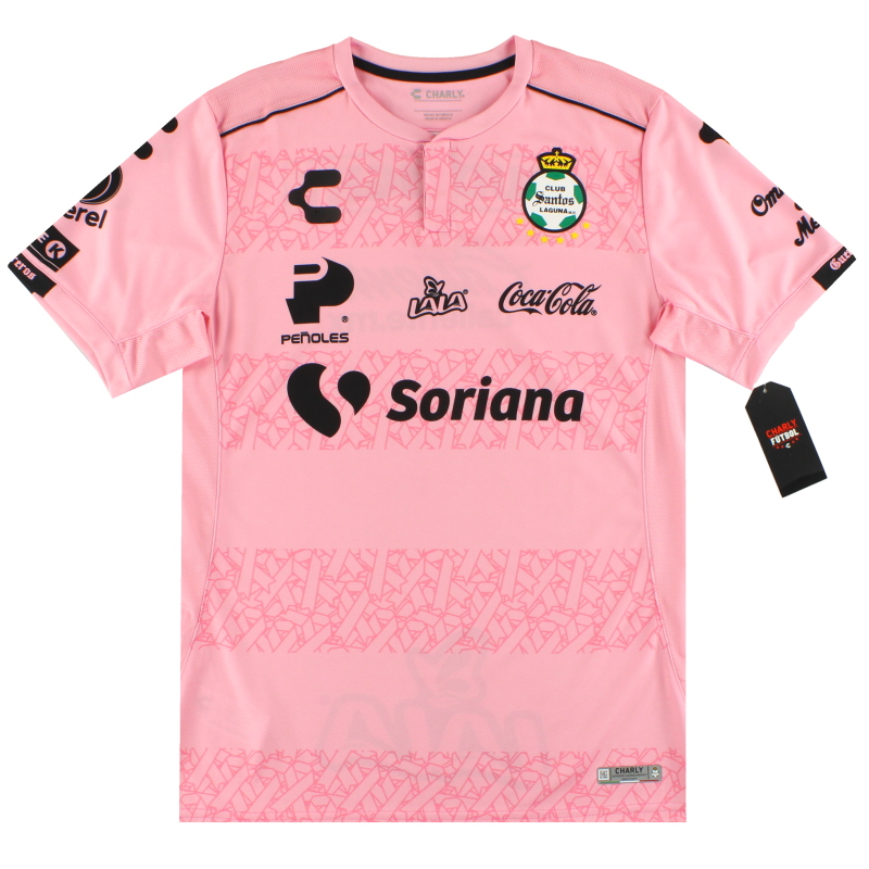 2019-20 Santos Laguna Charly vierde shirt *met tags* L - 50118495.0